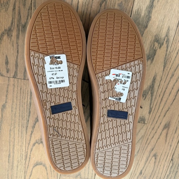 NWT Ben Sherman Men’s Ashford High-Top Sneaker Brown Leather Shoes Size 13 - Picture 13 of 14